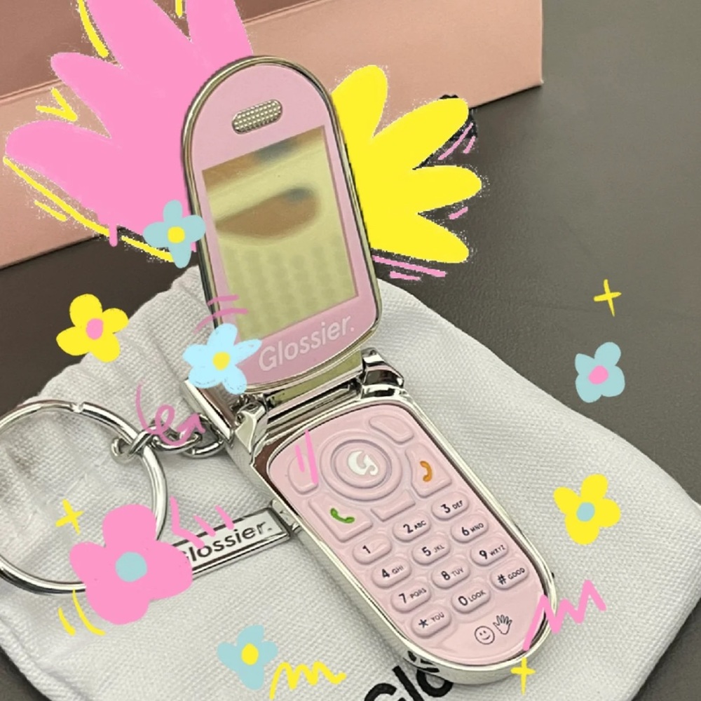 Glossier Limited Edition LA cellphone mirror